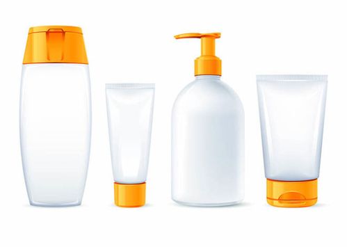 橙色洗护用品空白包装平面广告素材免费下载(图片编号:2419007)-六